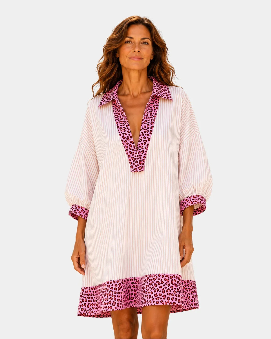 Gaudine | Robe au motif léopard
