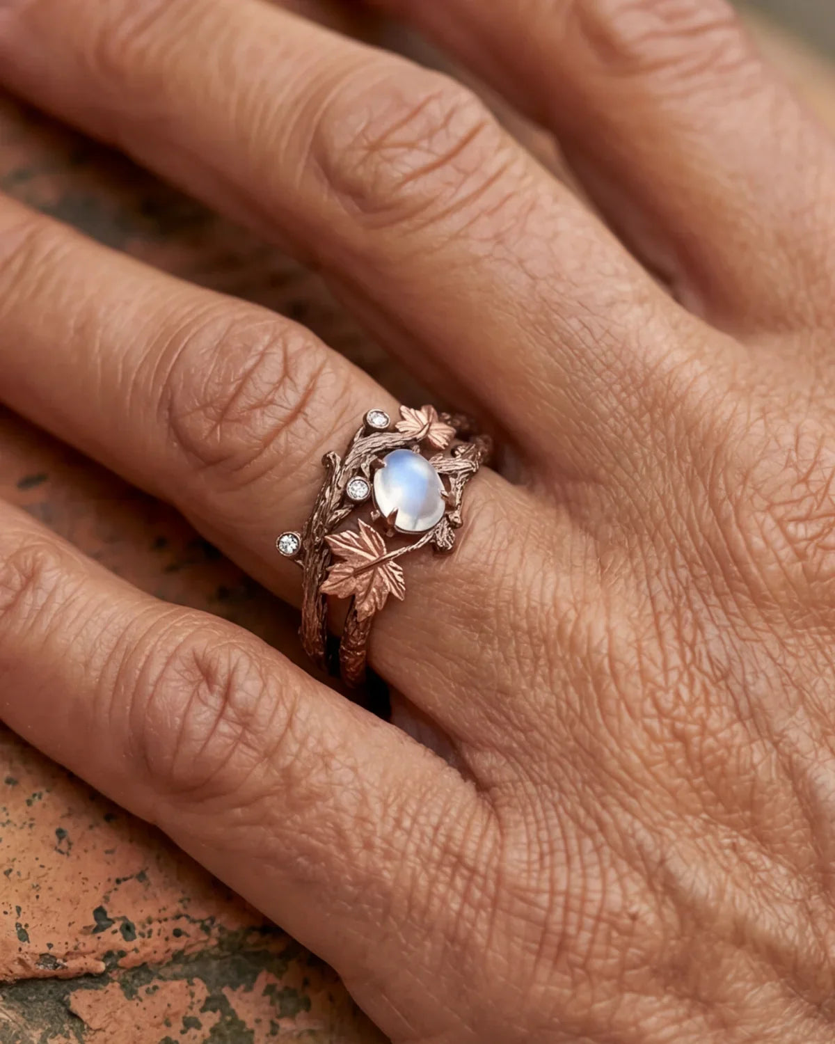 Maëlys | Bague effet branche