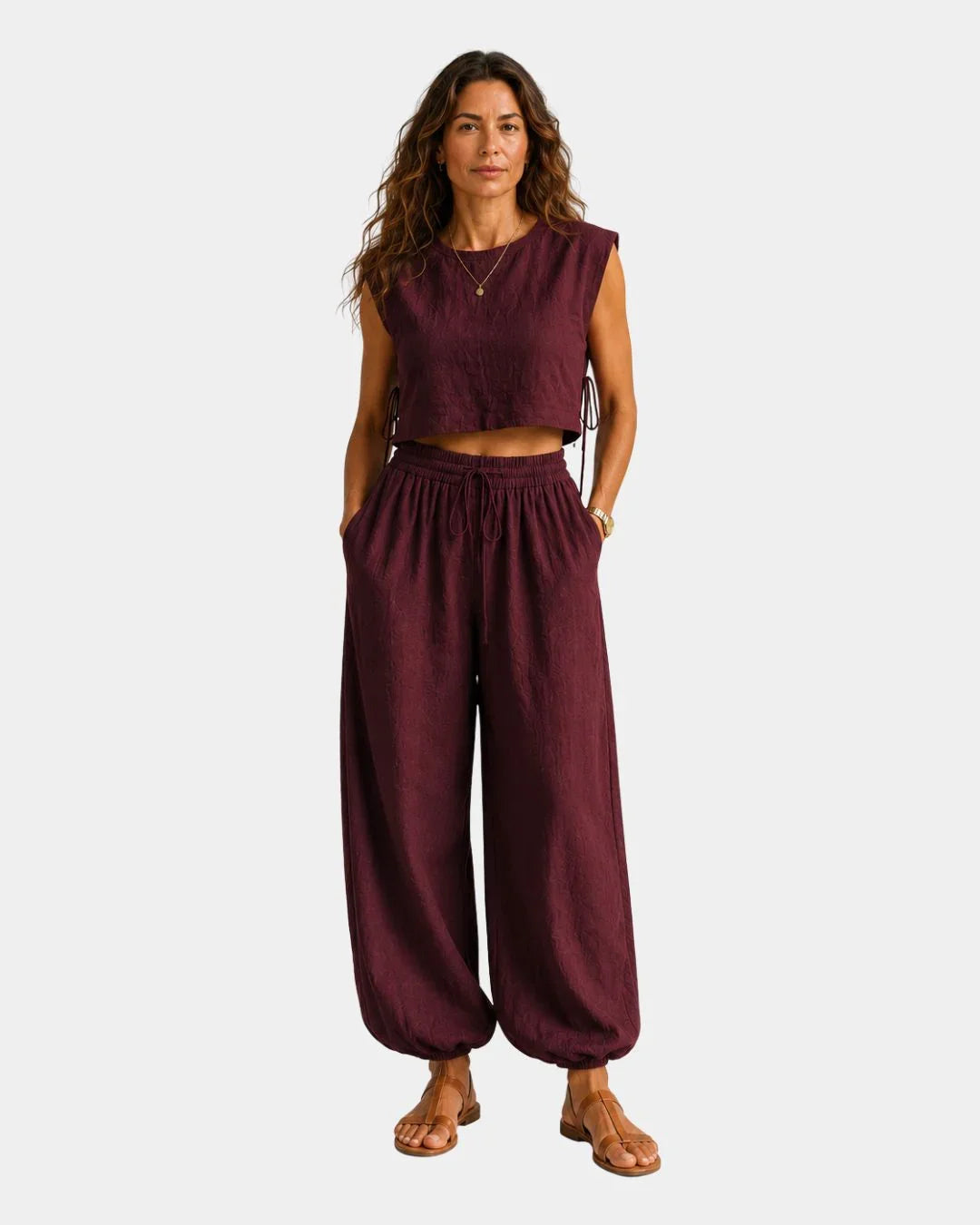Jolente | Ensemble pantalon et blouse