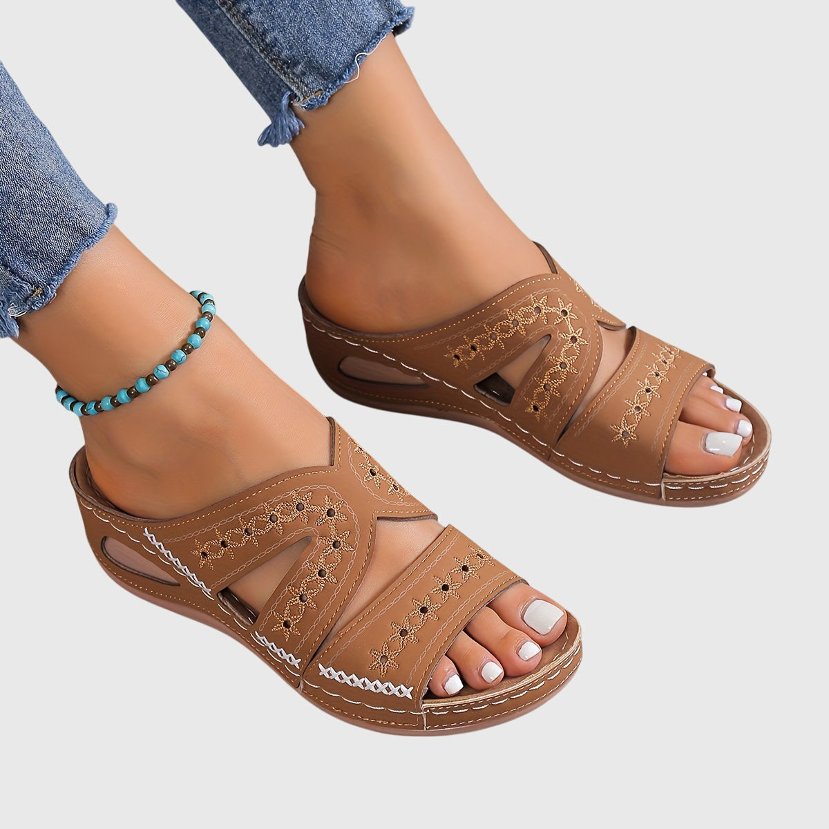Rosalie | Mules Orthopédiques Ajourées