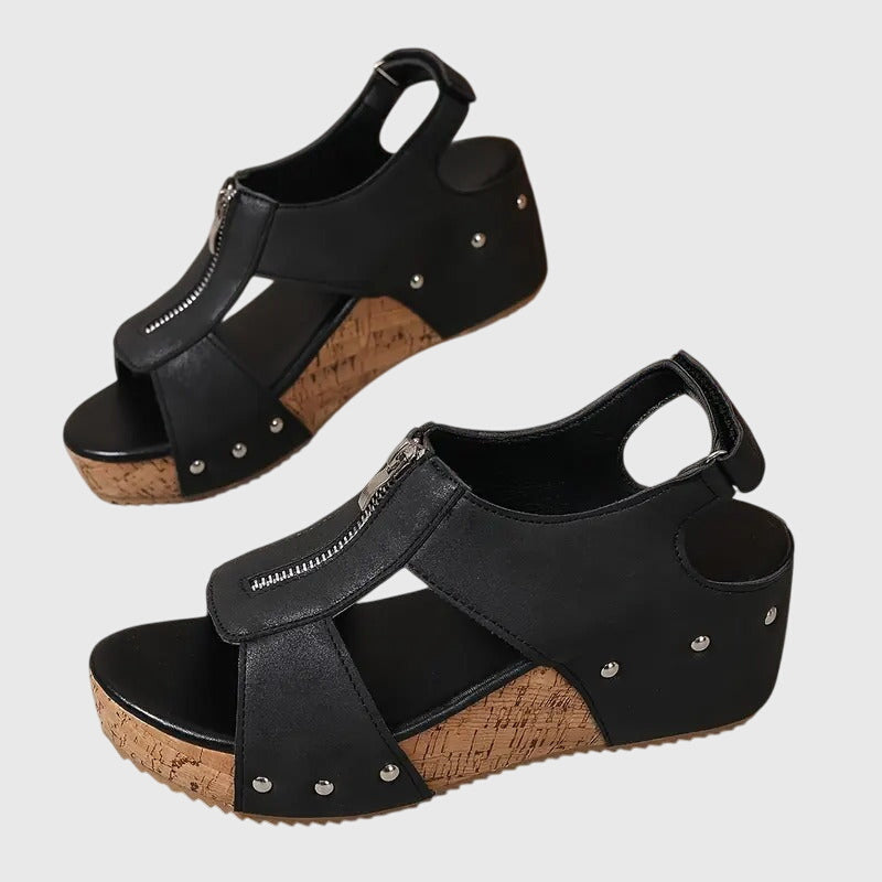 Bridie | Sandales Orthopédiques Compensées