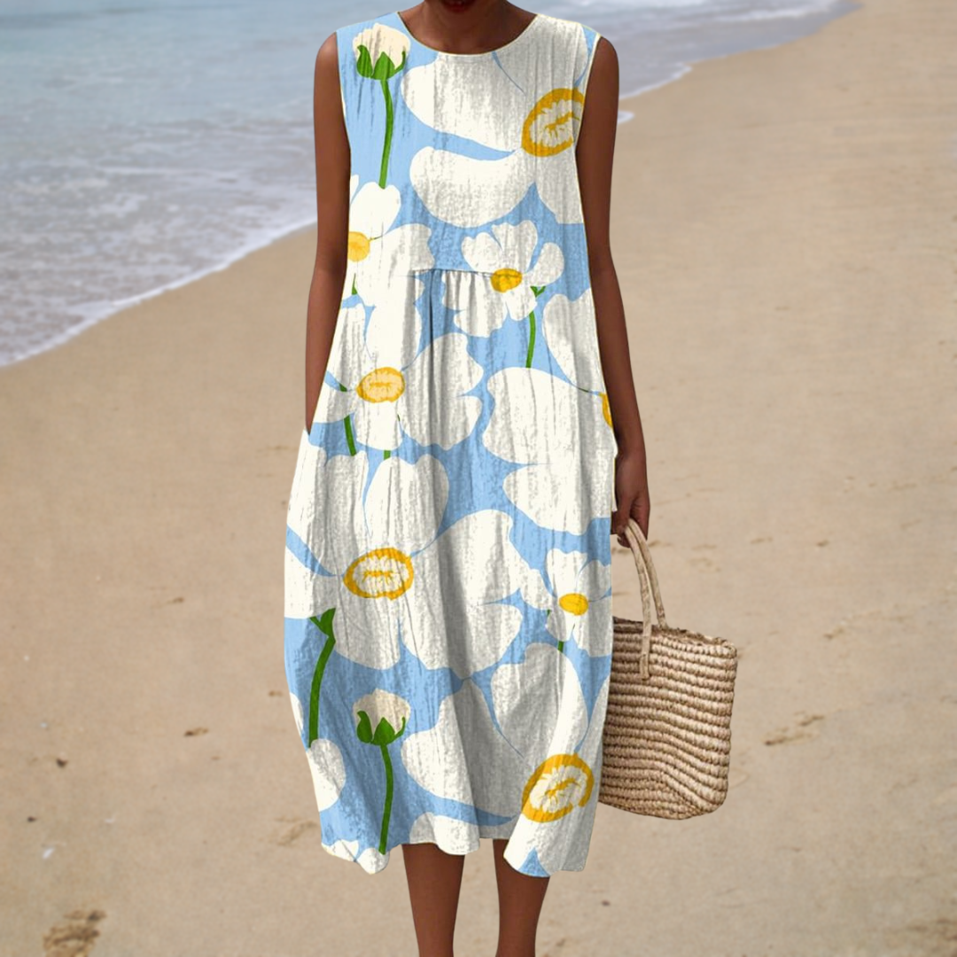 Daisy | Robe Graphique Solaire
