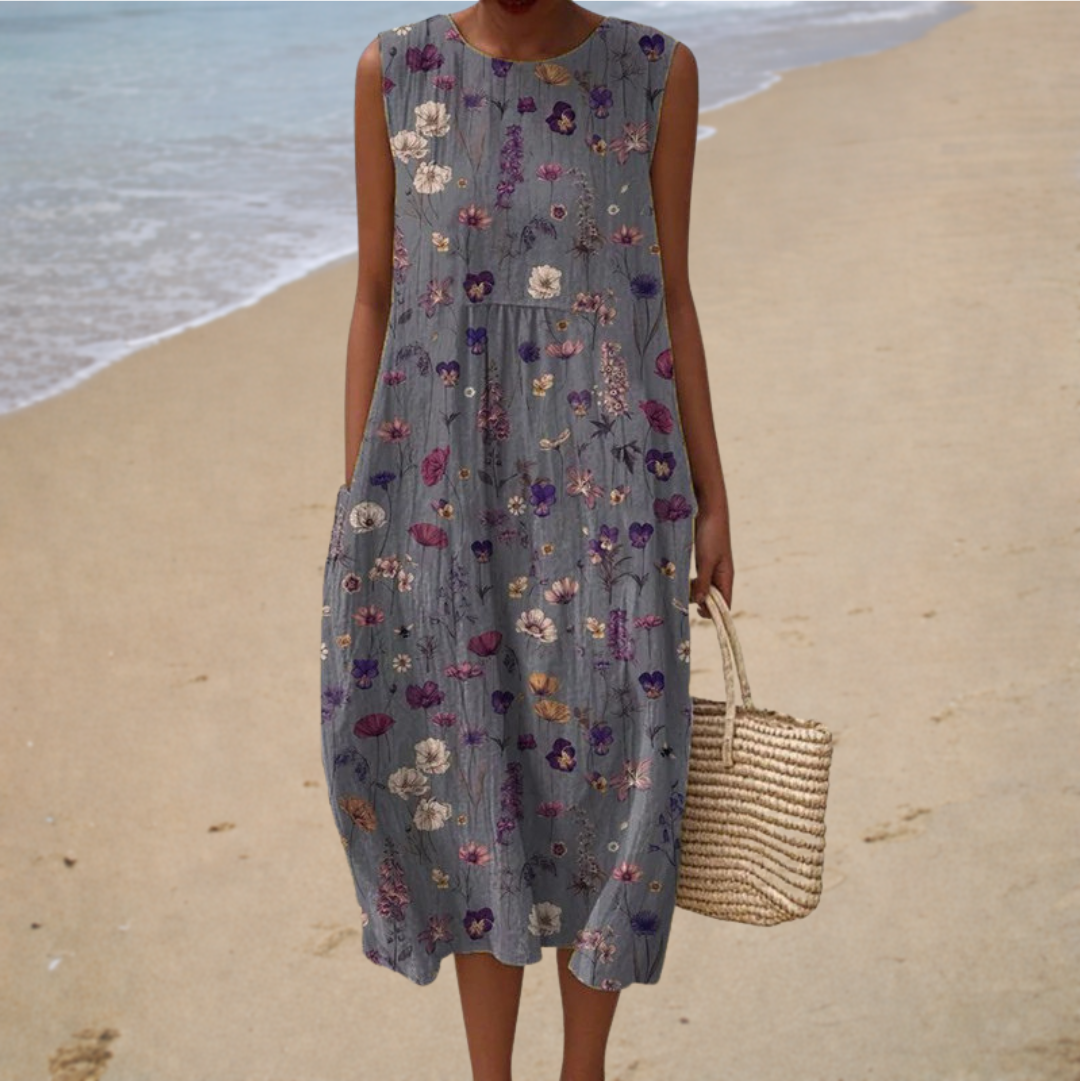 Geneviève | Robe Midi Champêtre