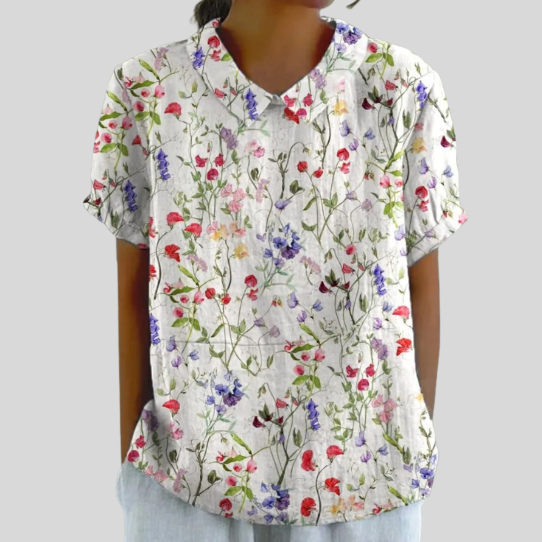 Océane | Blouse Florale Légère