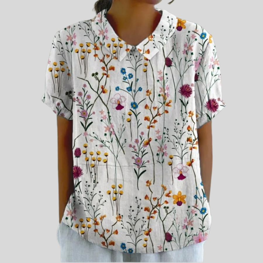 Éliane | Blouse Jardin Sauvage