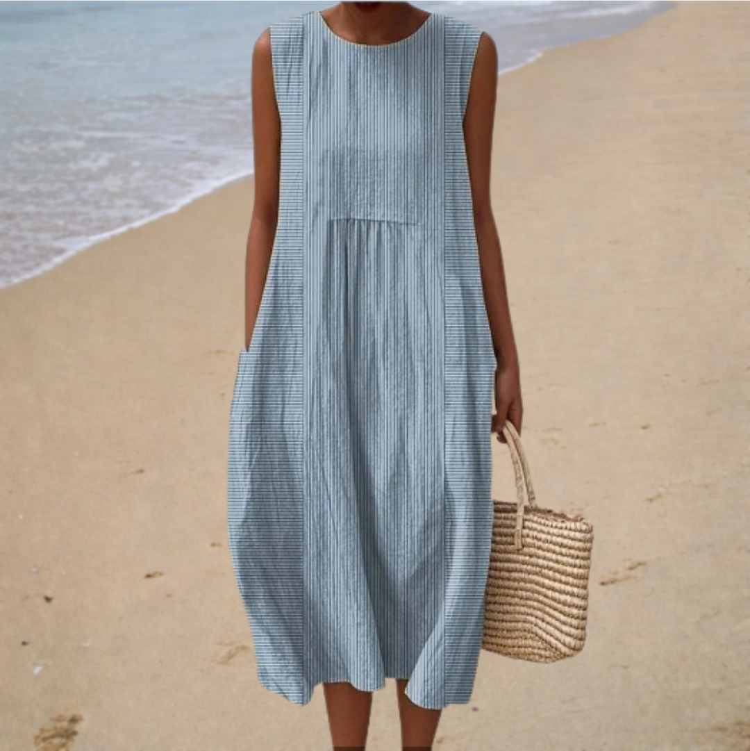 Noémie | Robe Midi Minimaliste