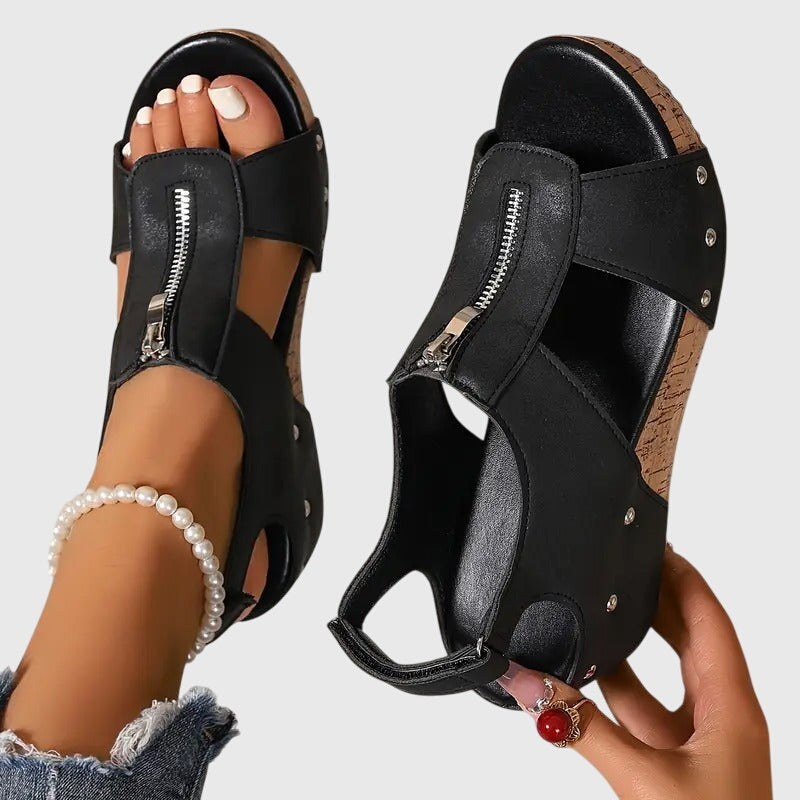 Bridie | Sandales Orthopédiques Compensées