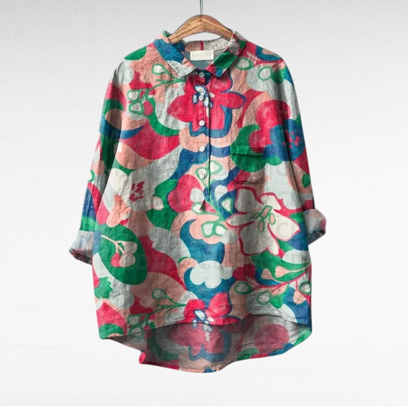 Esmée | Blouse Florale Artistique