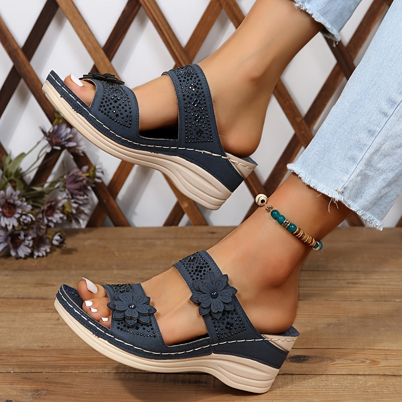 Rosalie | Sandales Confort Compensées