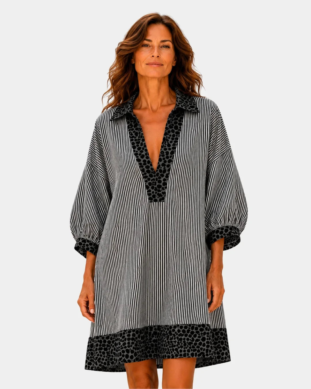 Gaudine | Robe au motif léopard