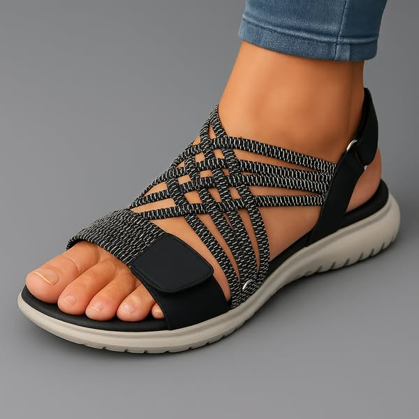 Célestine | Sandales Orthopédiques Tressées