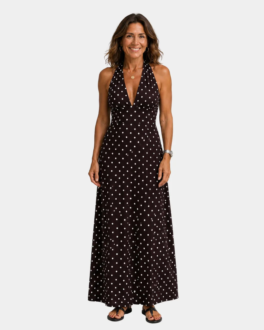Lucerenne | Robe à pois