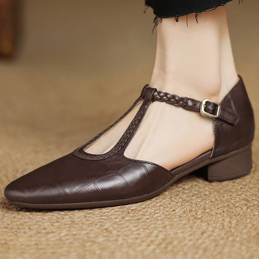 Charlotte | Babies Plates en Cuir