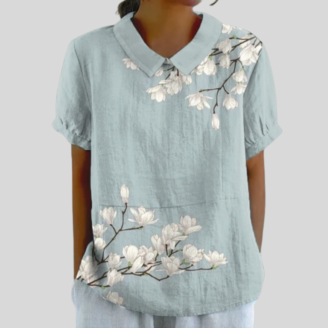 Aurore | Blouse Fleurie Placée