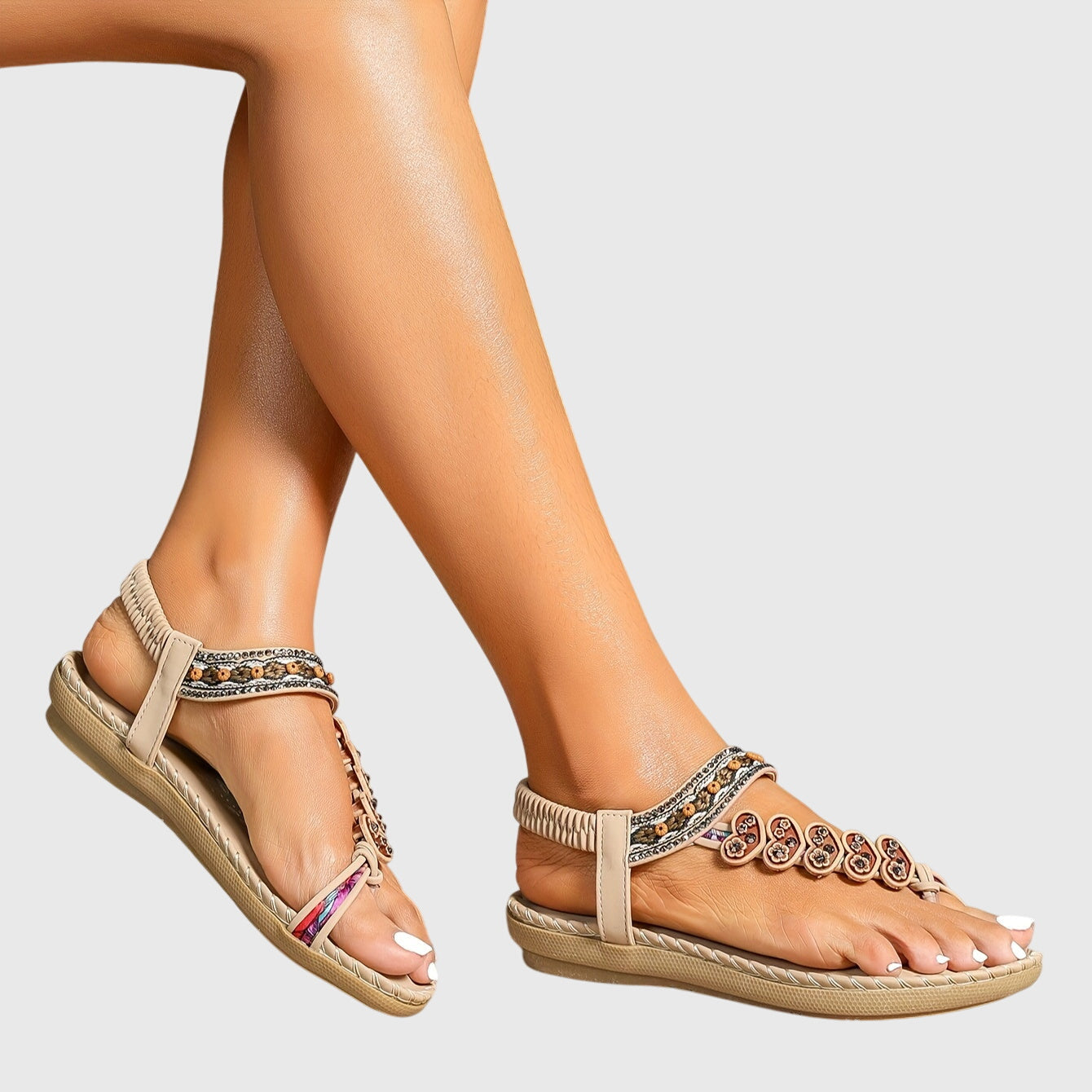 Briar | Sandales Orthopédiques Décorées