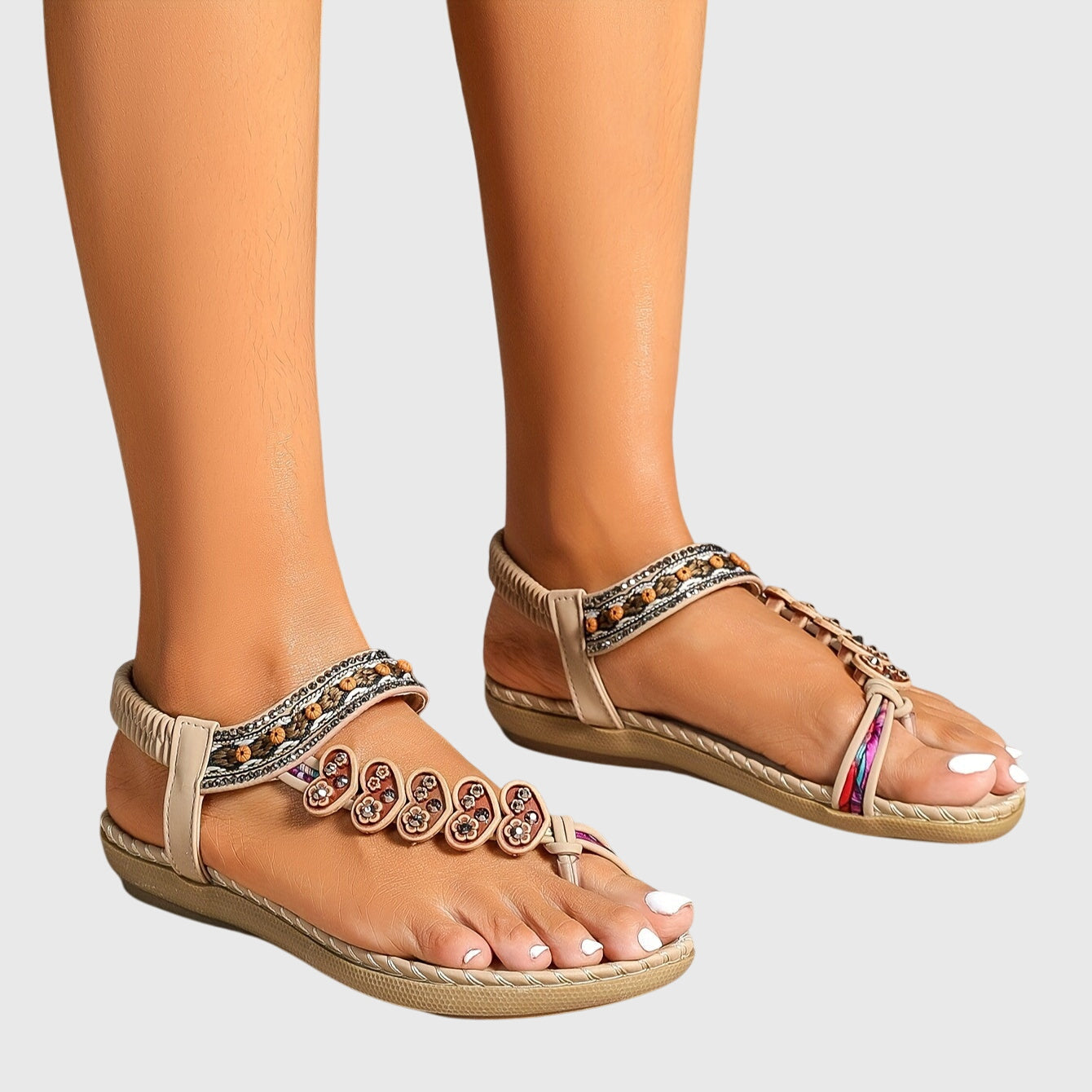 Briar | Sandales Orthopédiques Décorées