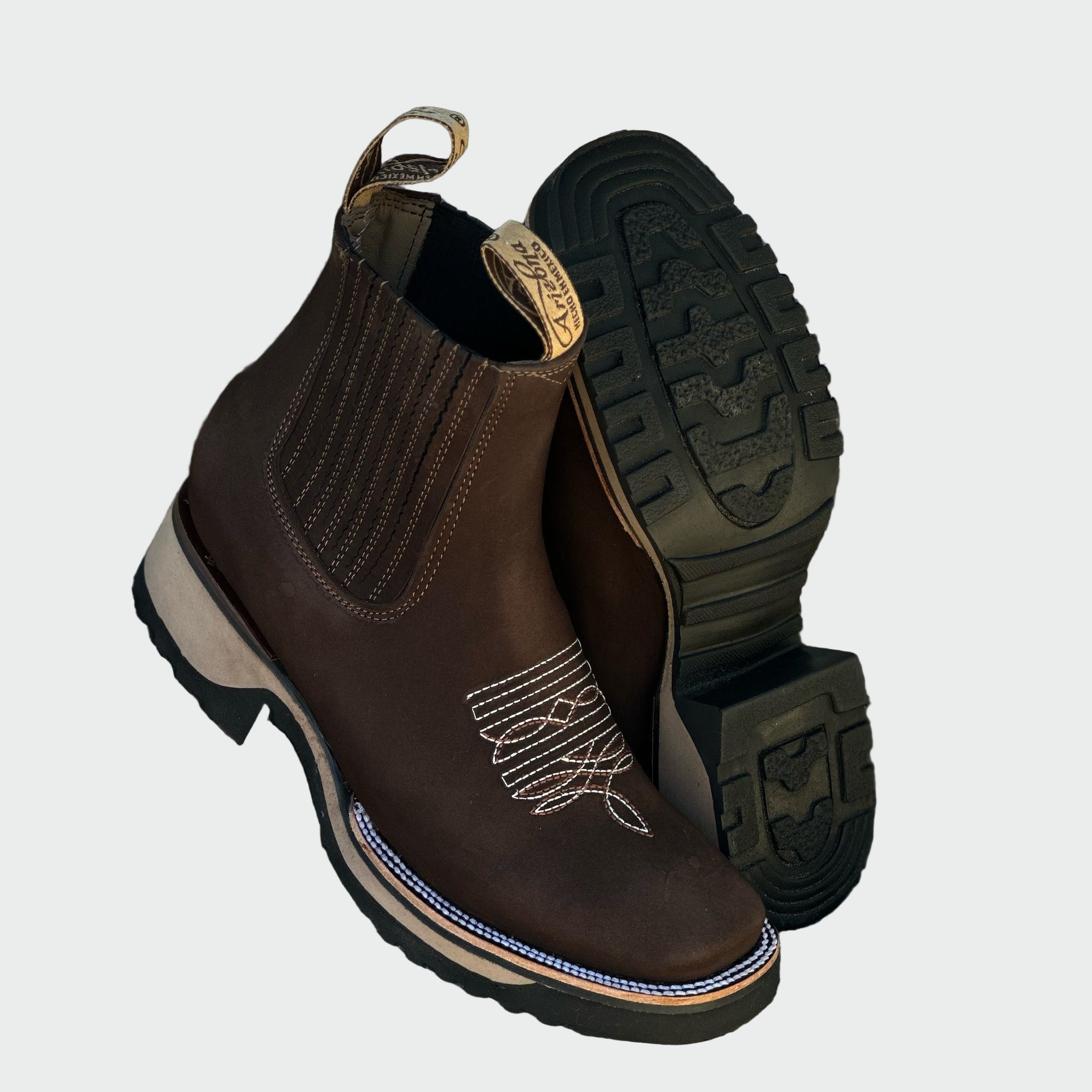 Camélia | Bottines Chelsea Brodées