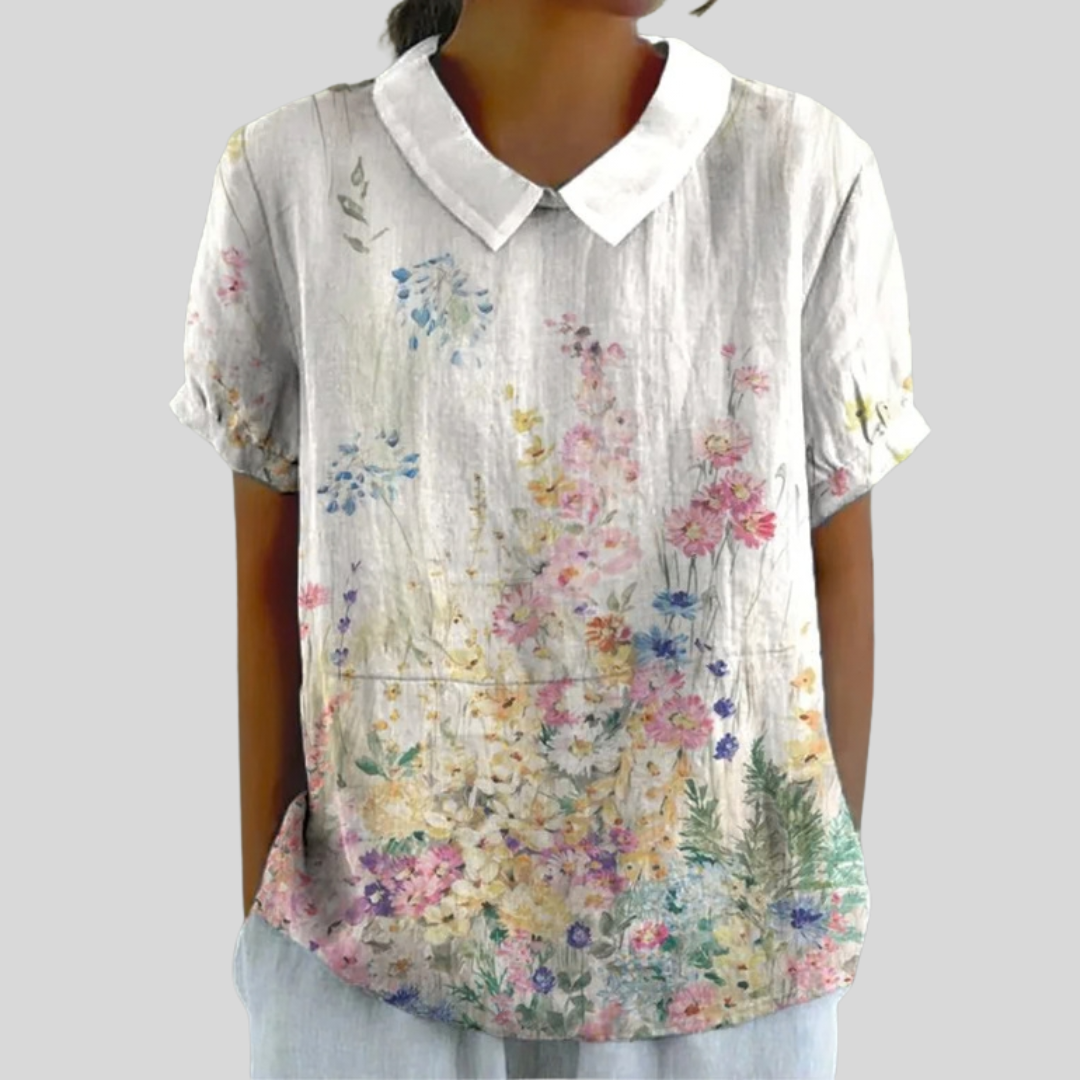 Lysiane | Blouse Jardin Fleuri