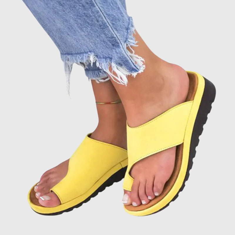 Juliette | Mules Orthopédiques Minimalistes Plateforme