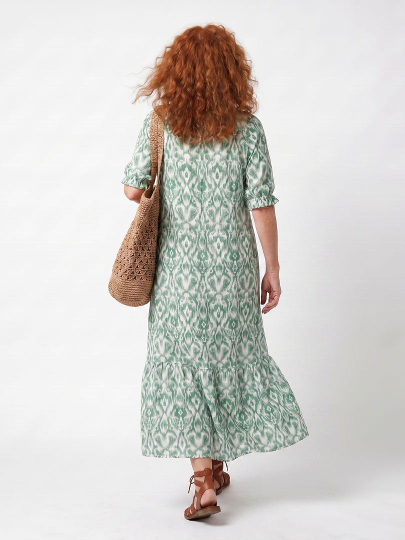 Florence | Robe Midi Bohème à Pompons