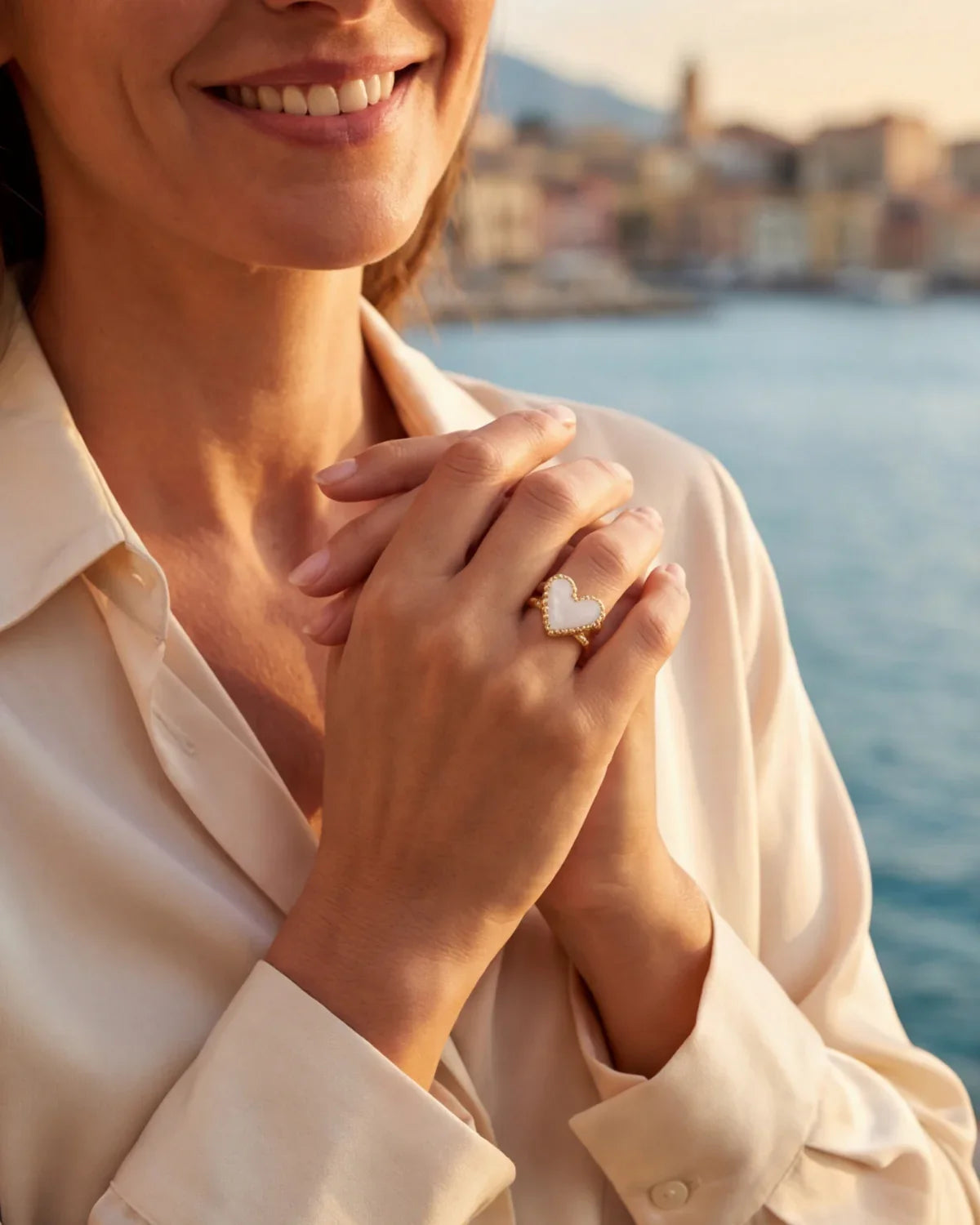 Quitterie | Bague cœur