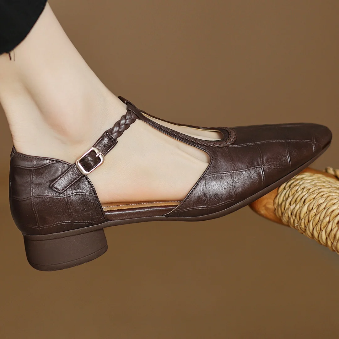 Charlotte | Babies Plates en Cuir