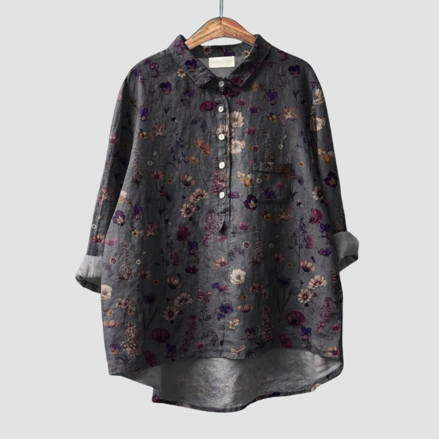Quitterie | Blouse Florale Subtile