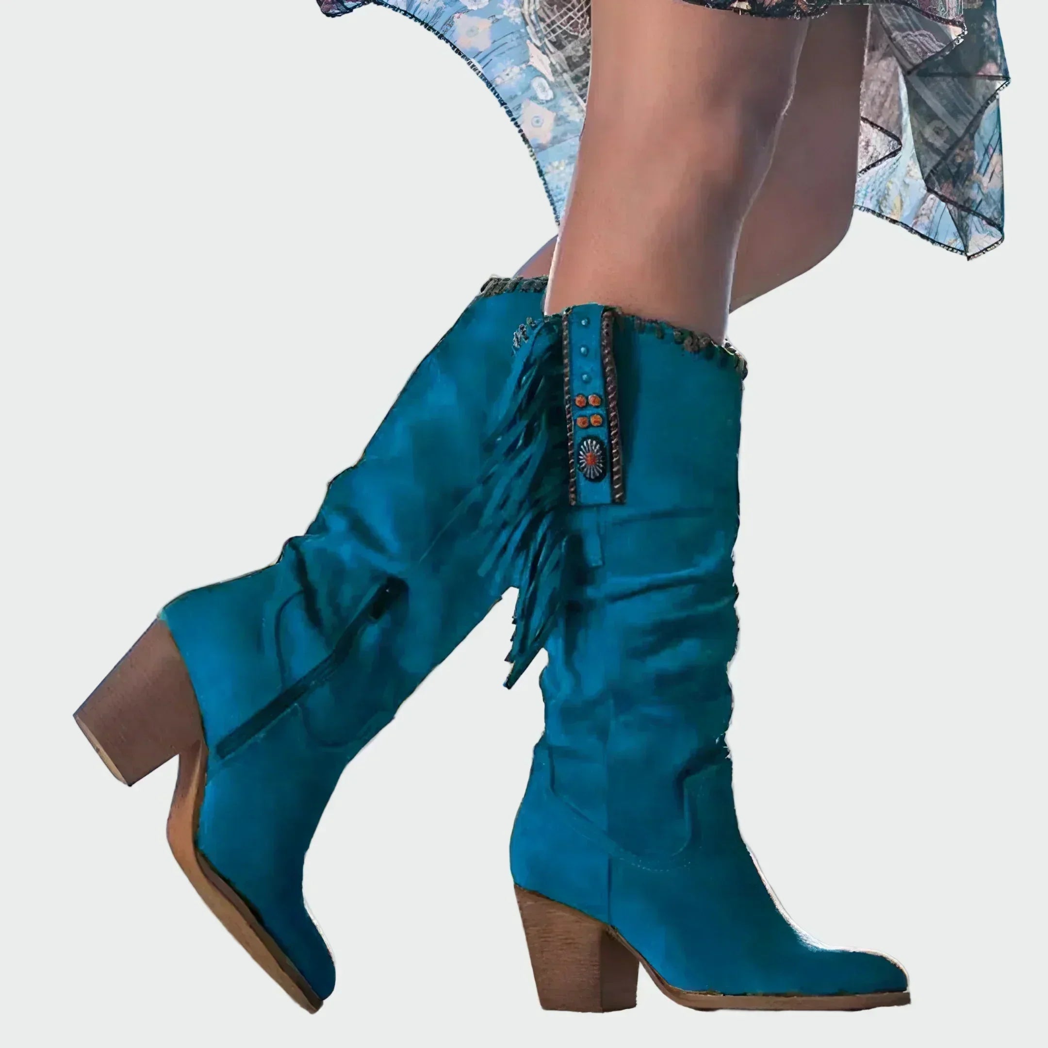 Savannah | Bottes Western Frangées