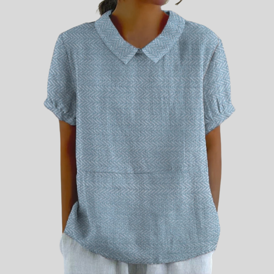 Mathilde | Blouse Motif Texturé