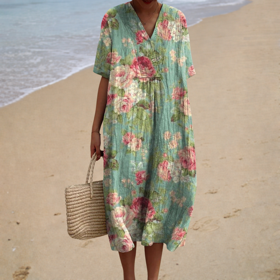 Rosalie | Robe Fleurie Romantique