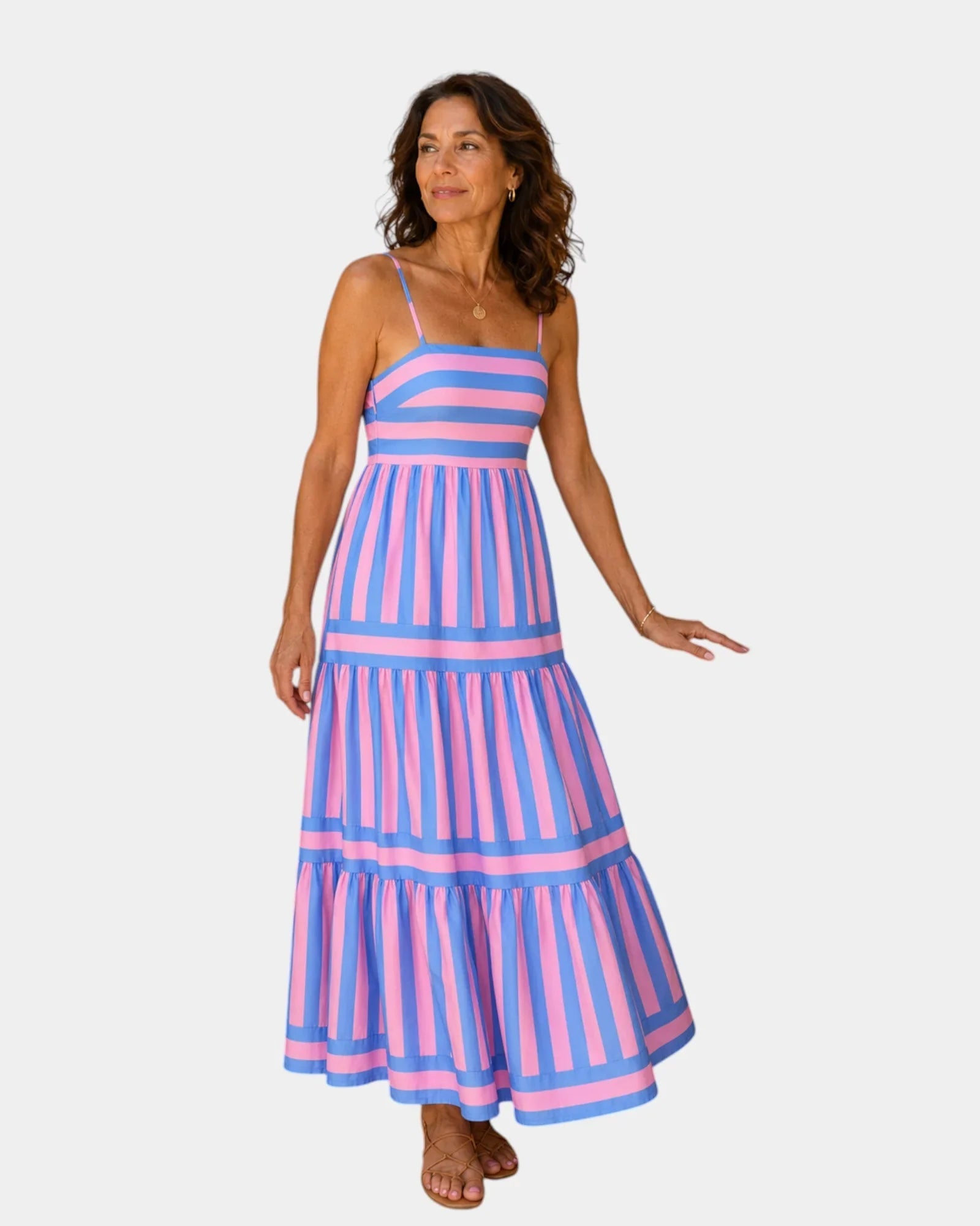 Héloïsa | Robe à fines bretelles