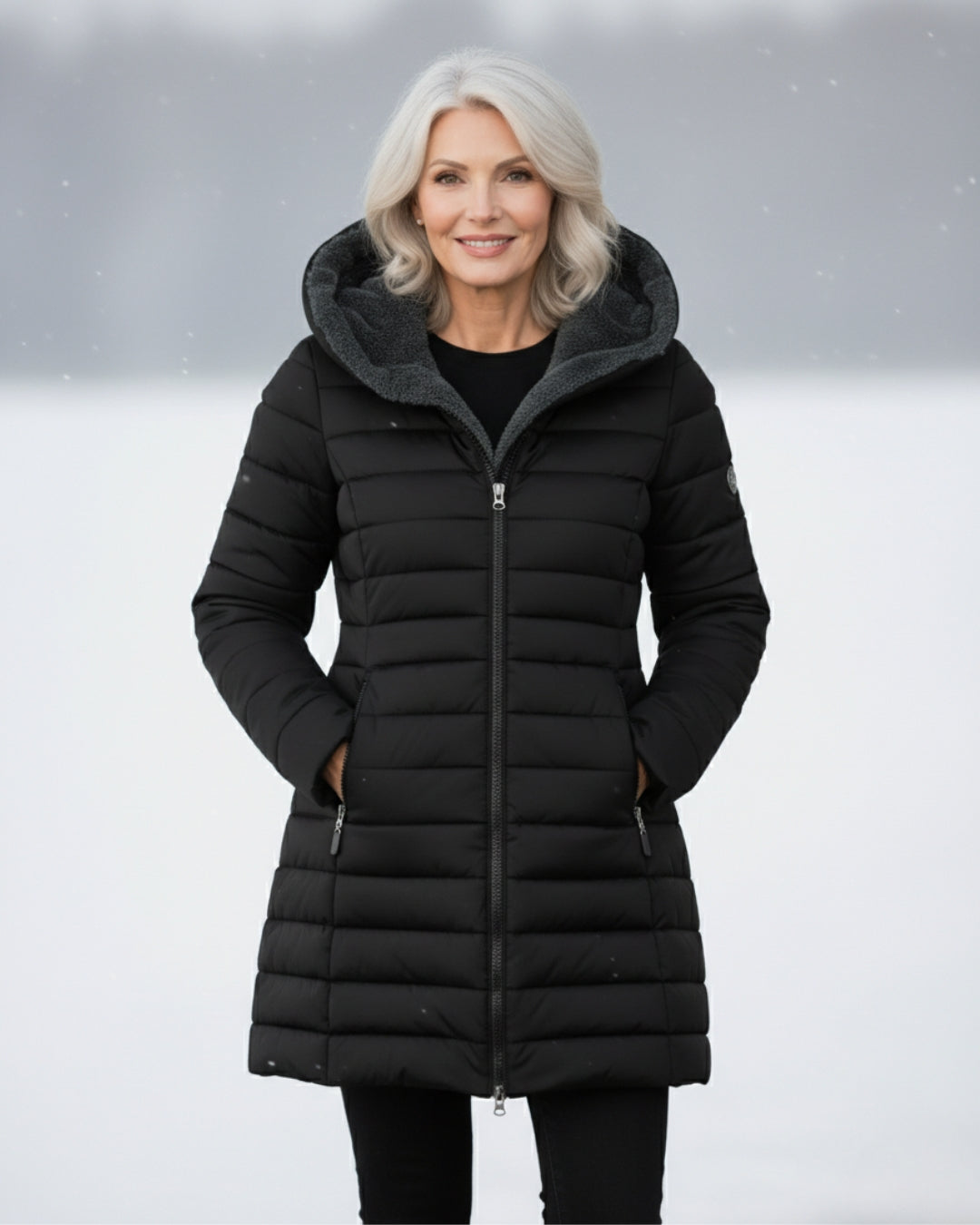 Olivia - Manteau D'hiver Élegant