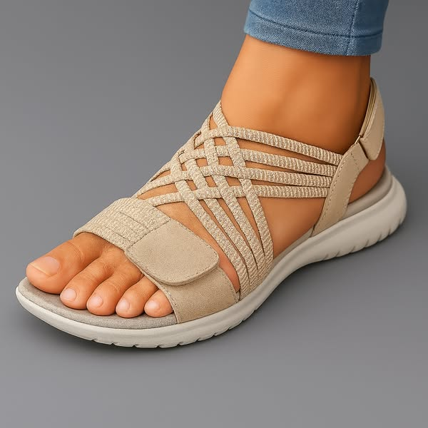 Célestine | Sandales Orthopédiques Tressées