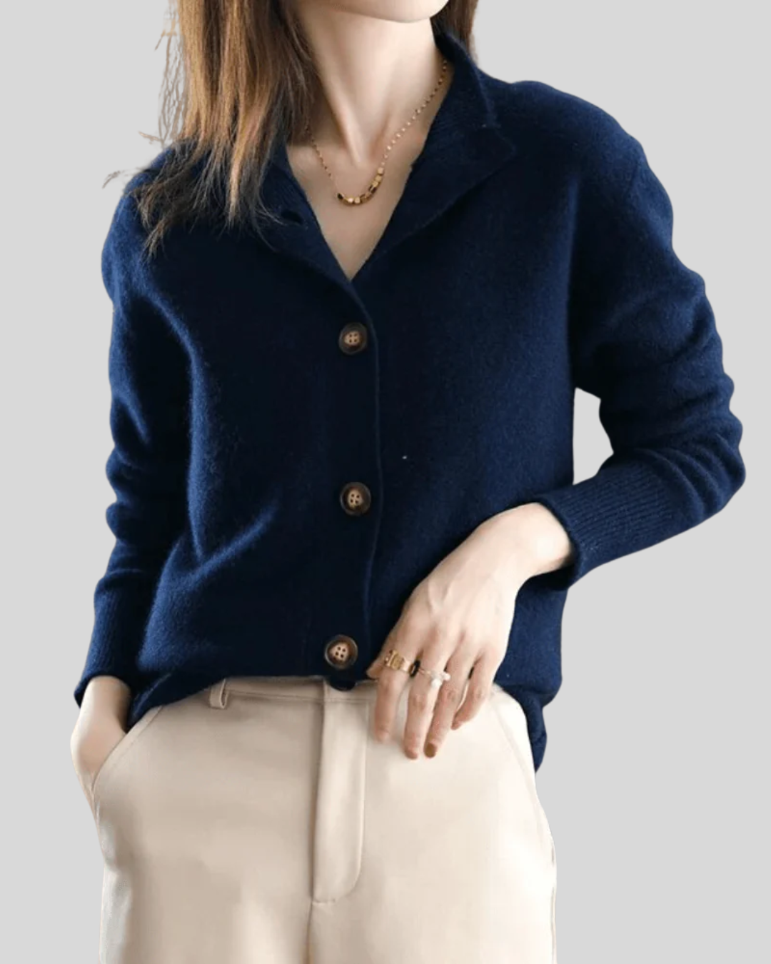 Adèle | Cardigan Boutonné Chic