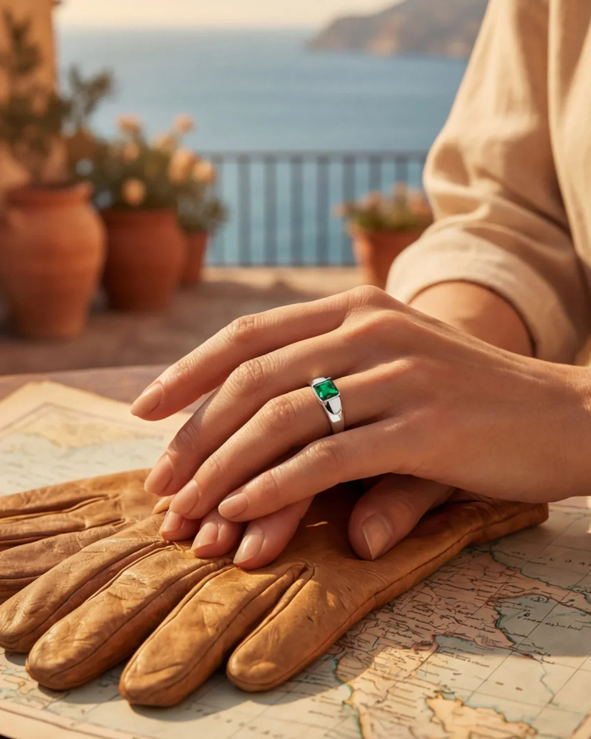 Honorine | Bague avec pierre