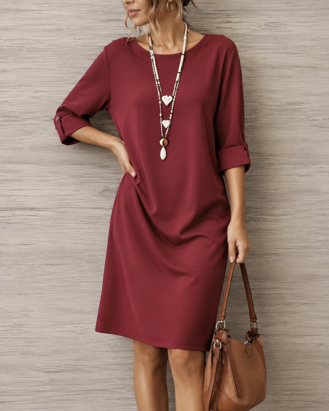 Silvia | Robe midi sculptante