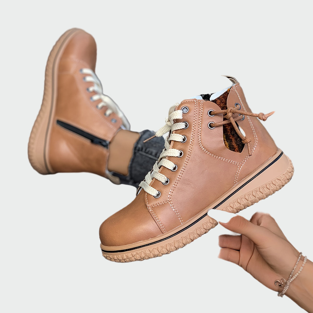 Clara | Bottines Casual Lacées