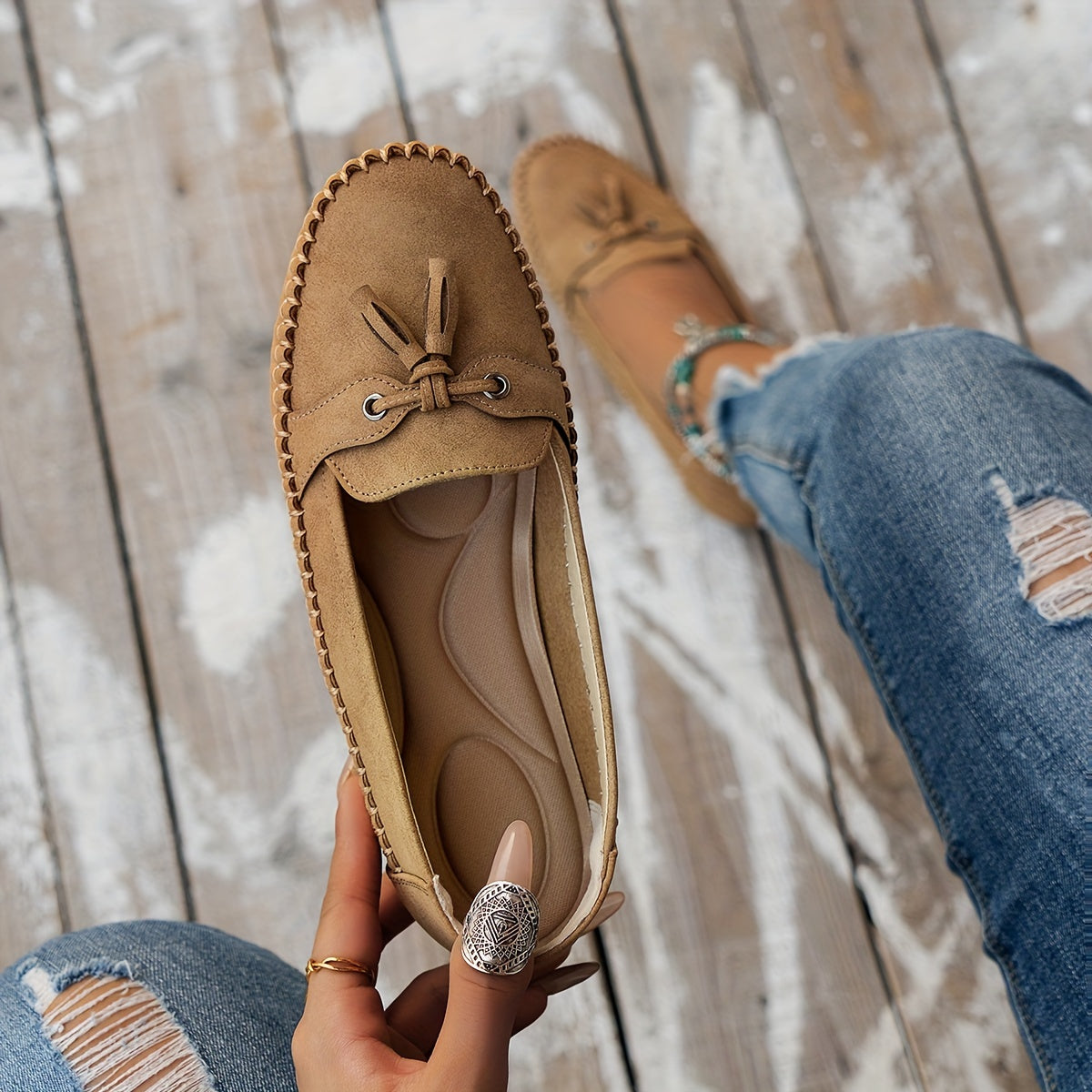 Élise | Mocassins Orthopédiques Élégants
