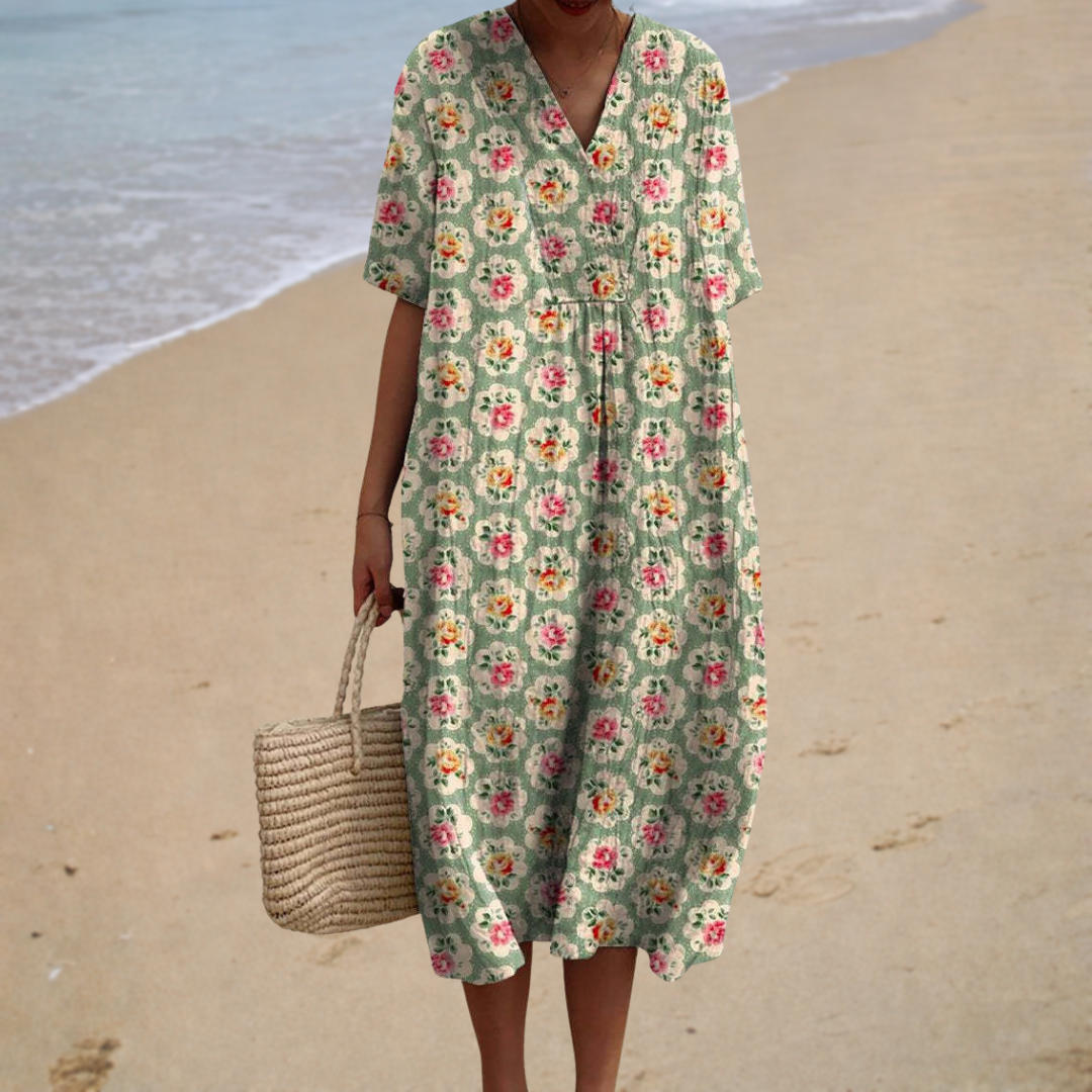 Joséphine | Robe Fleurie Rétro