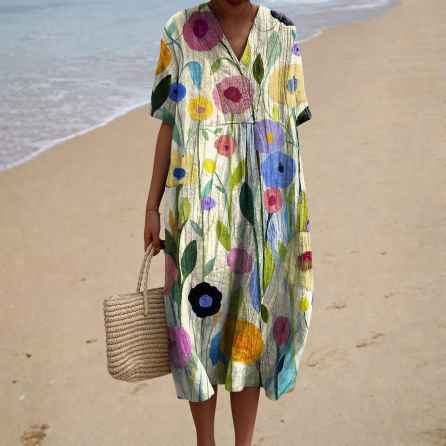 Hortense | Robe Longue Bohème
