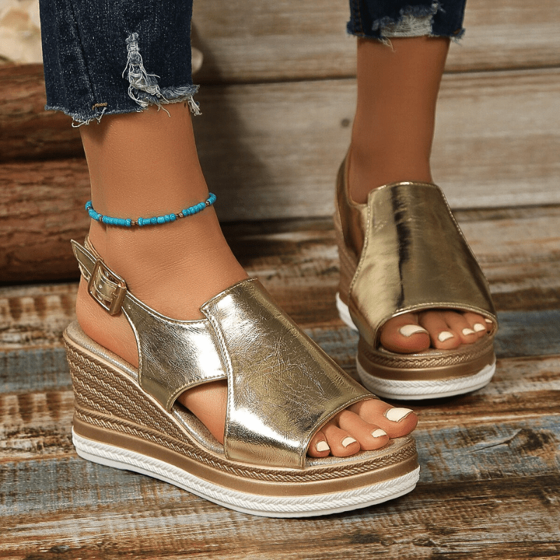 Baylie | Sandales Orthopédiques Compensées