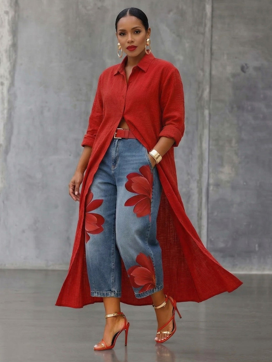 Léonie | Pantalon Imprimé
