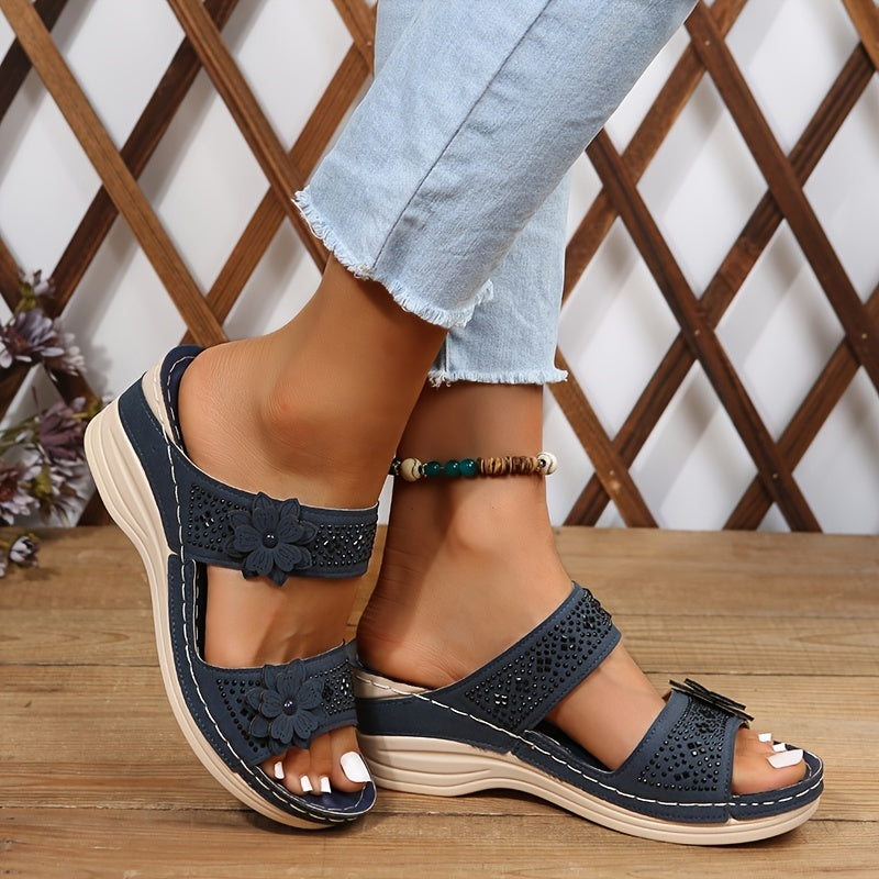 Rosalie | Sandales Confort Compensées