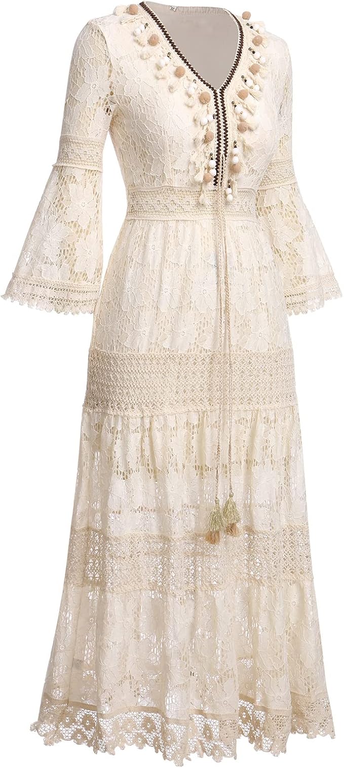 Anaëlle | Robe Maxi Romantique