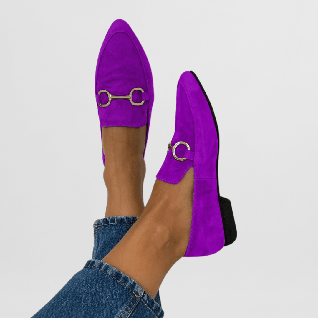 Juliette | Mocassins Daim Colorés