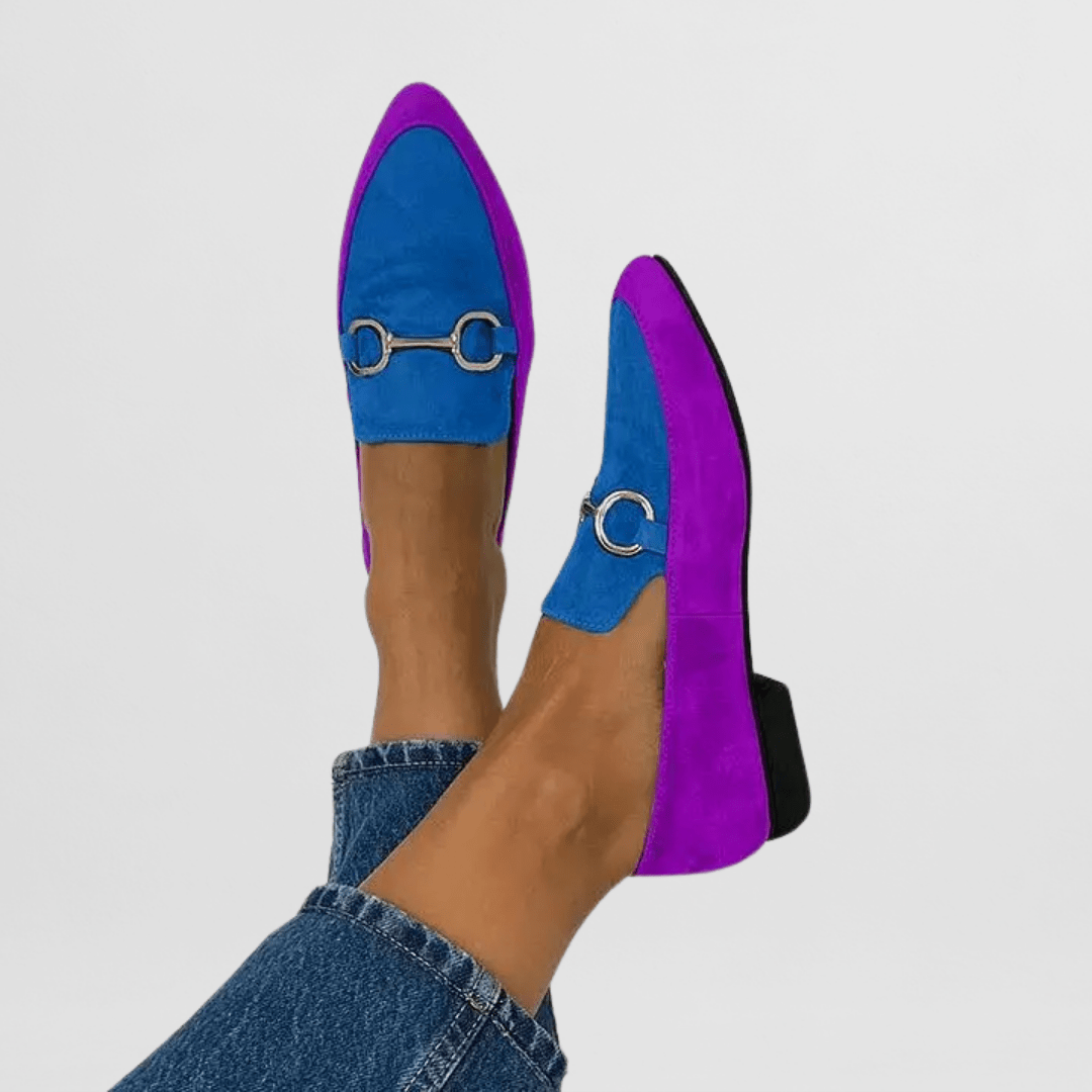 Juliette | Mocassins Daim Colorés