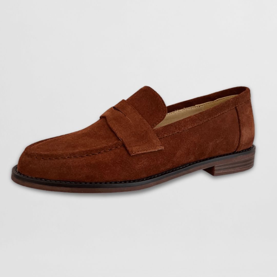Élise | Mocassins Daim Rétro