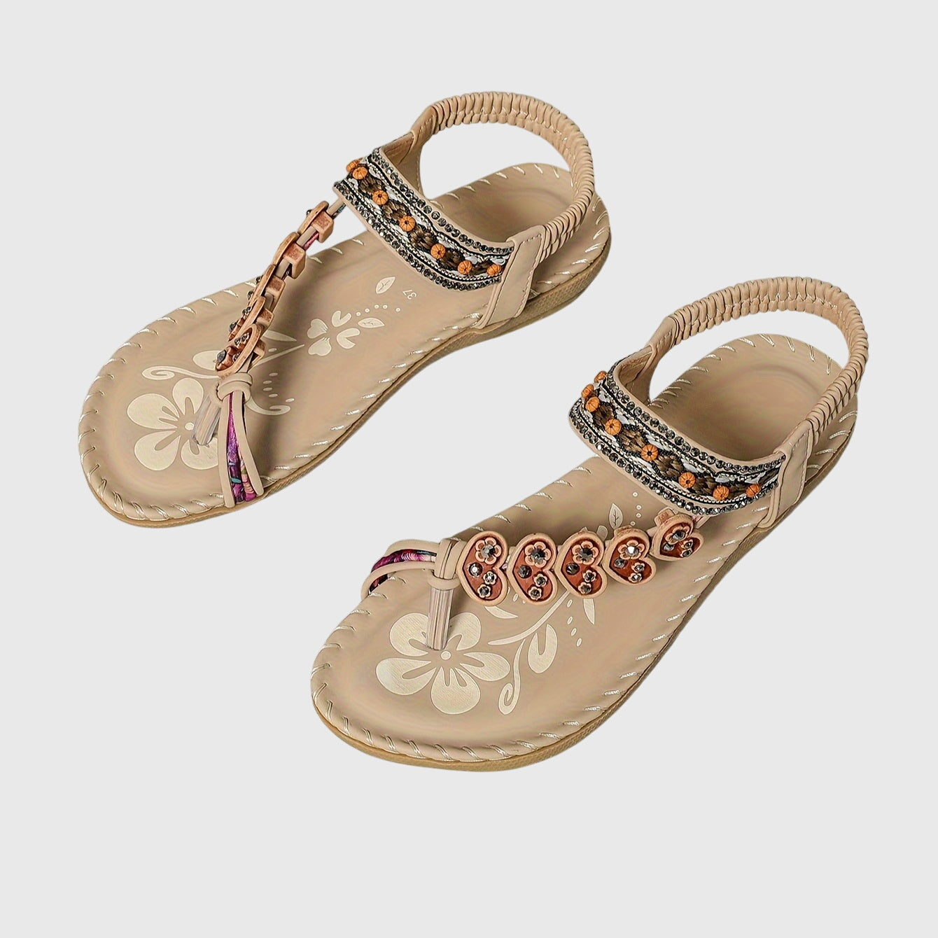 Briar | Sandales Orthopédiques Décorées