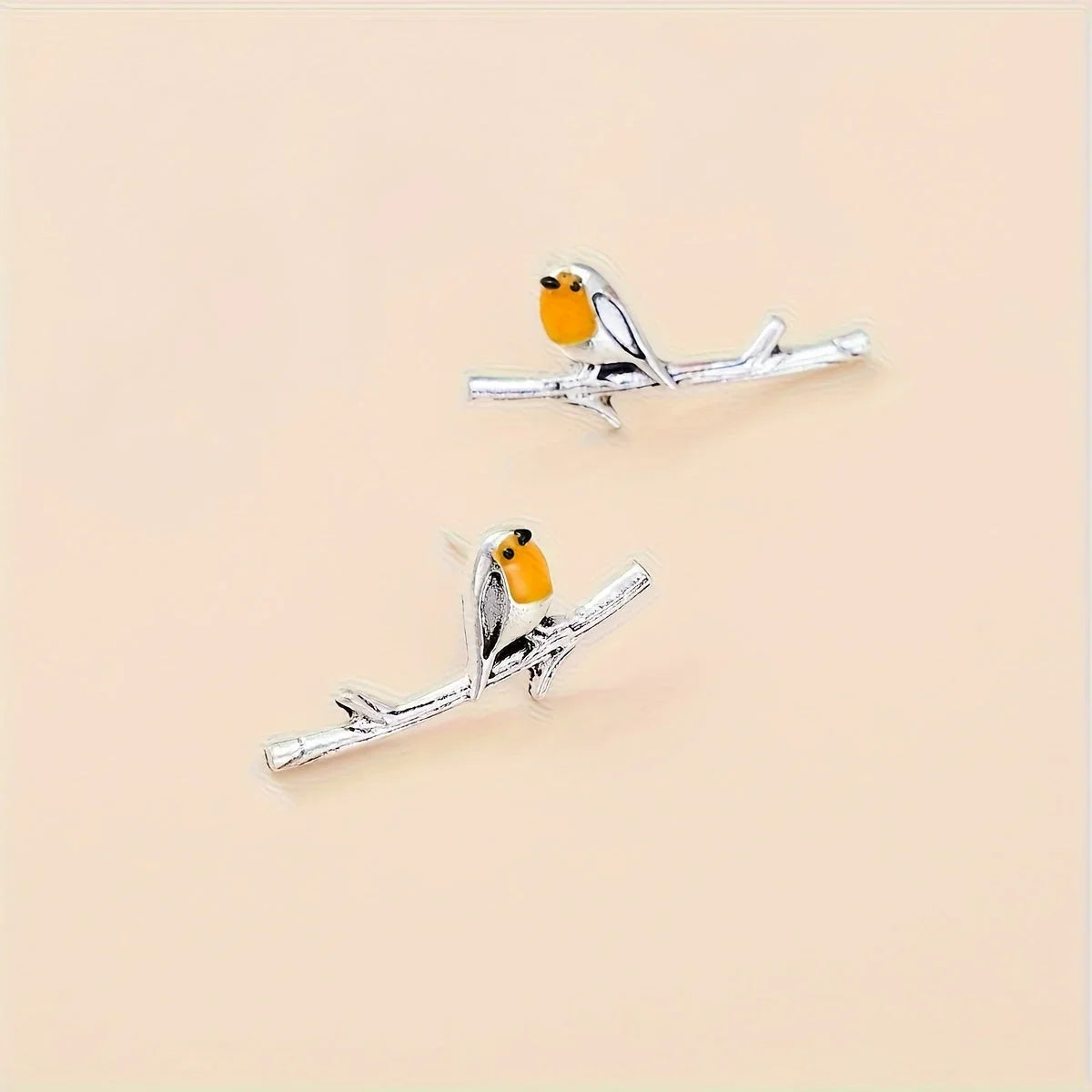 Flora | Boucles d'oreilles Cartoon Oiseau