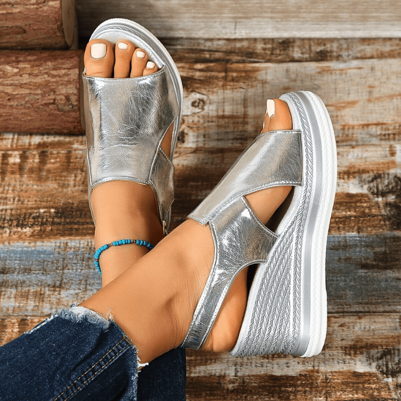 Baylie | Sandales Orthopédiques Compensées
